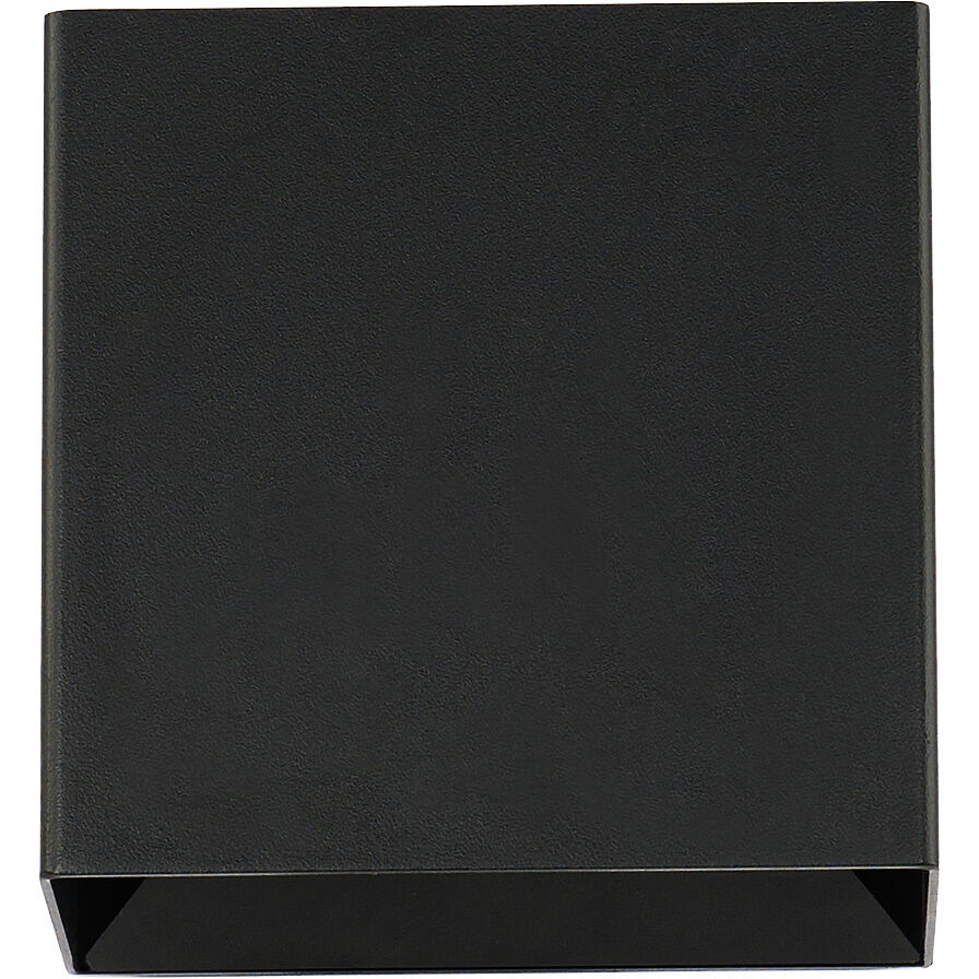 Boxi Wall Sconce Wall Light in 3500K, Black, dweLED