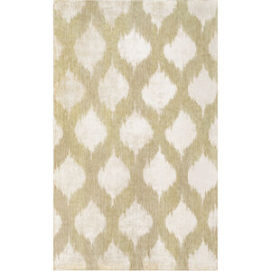 Mugal 96 X 60 inch Khaki, Cream Rug