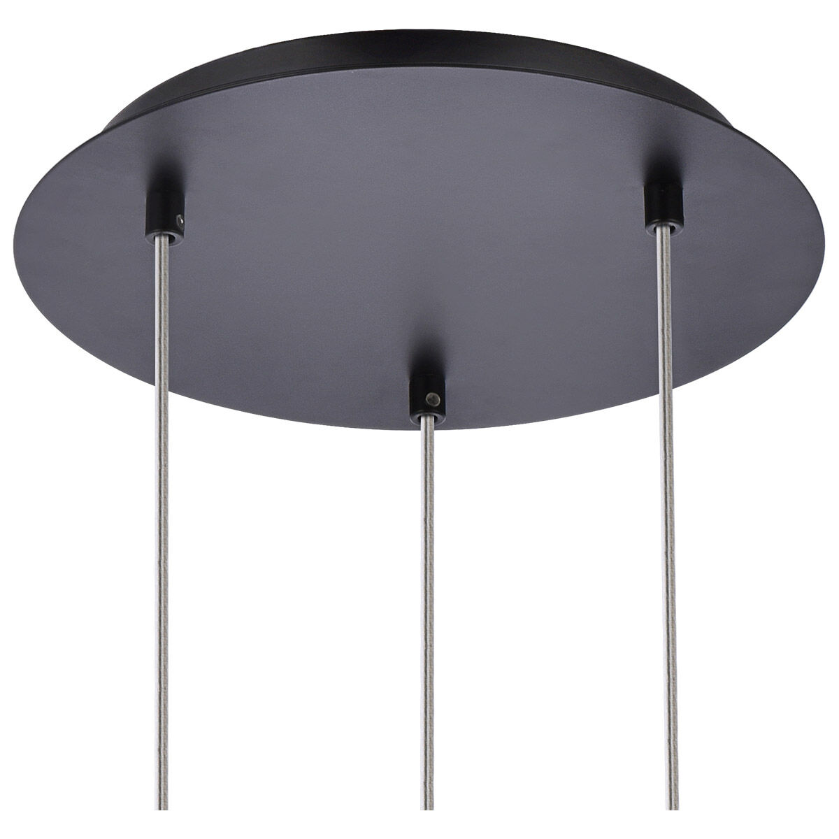 Eren 3 Light 12 inch Black Pendant Ceiling Light