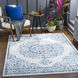 Chester 87 X 63 inch Blue Rug in 5 x 8, Rectangle