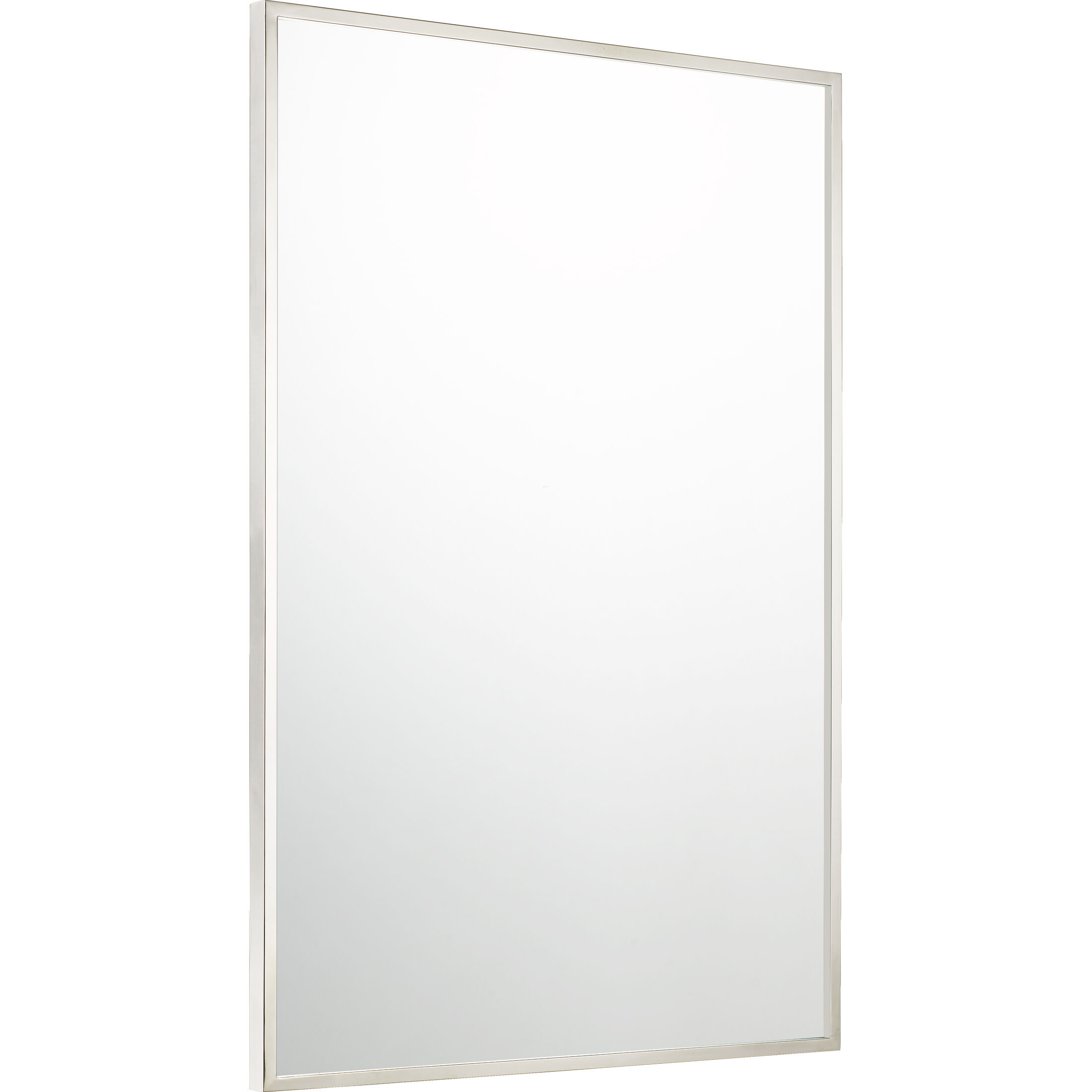 Lockport 36 X 24 inch Polished Chrome Mirror