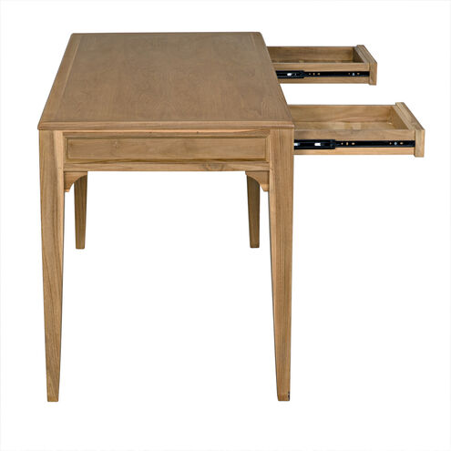 Ambrose 60 X 26 inch Bleached Teak Desk
