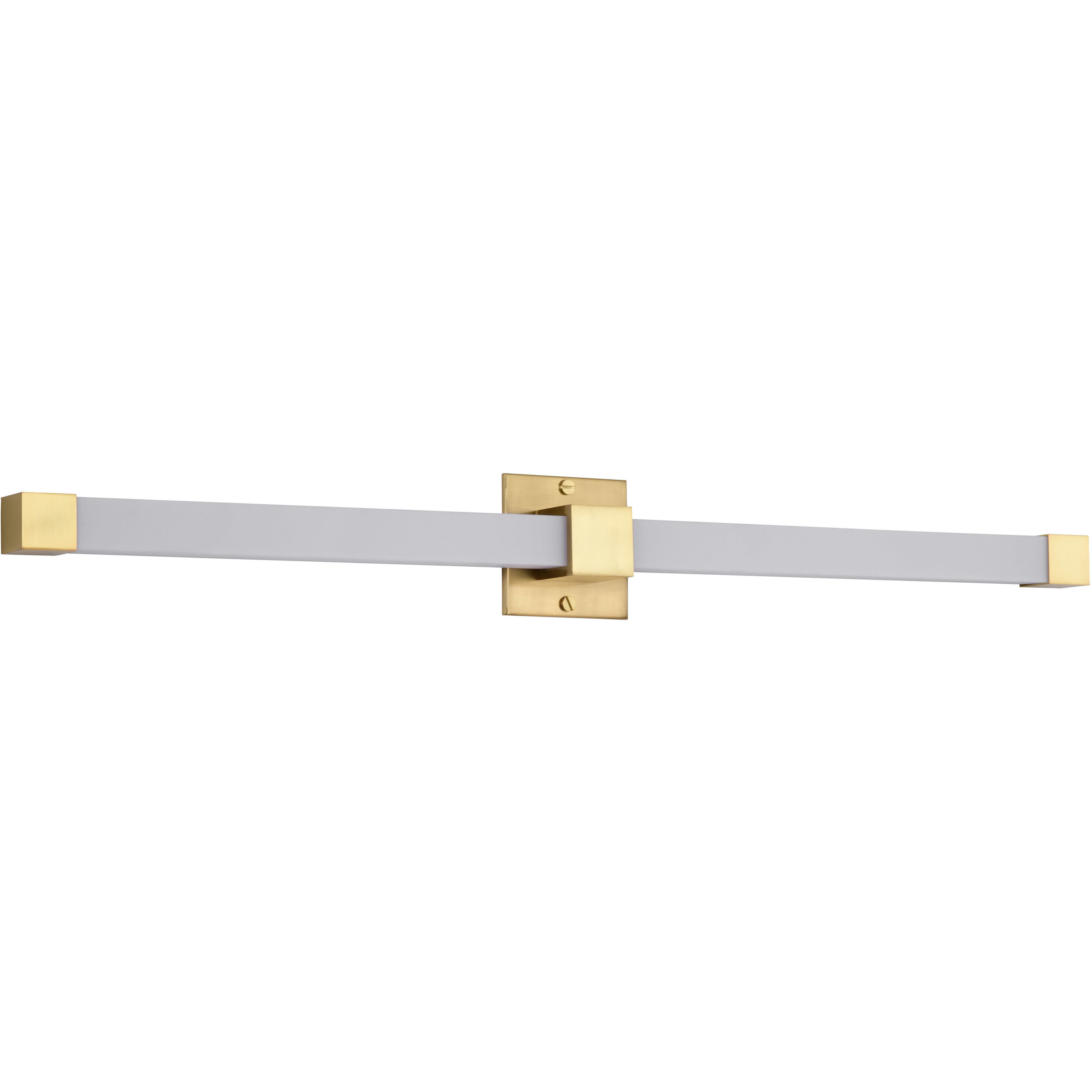 Brightwyn LED 35 inch Brushed Brass Vanity Wall Light
