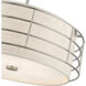 Blanchard 5 Light 23 inch Brushed Nickel Pendant Chandelier Ceiling Light