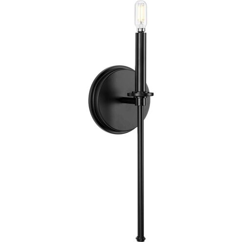 Elara 1 Light 4 inch Matte Black Wall Bracket Wall Light