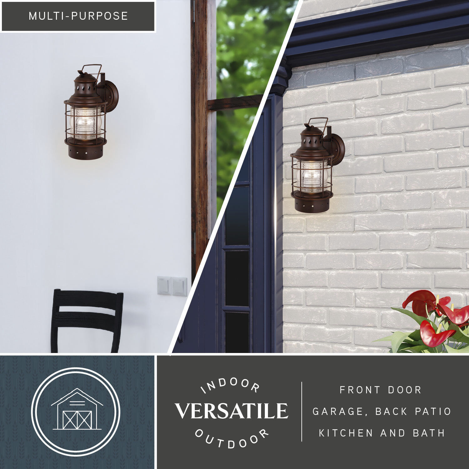 Hyannis LED 18 inch Burnished Bronze Outdoor Wall