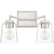 Avenna 2 Light 14.5 inch Brushed Nickel Vanity Light Wall Light