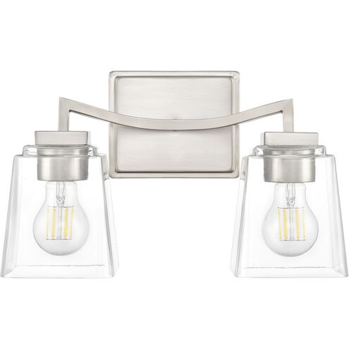 Avenna 2 Light 14.5 inch Brushed Nickel Vanity Light Wall Light
