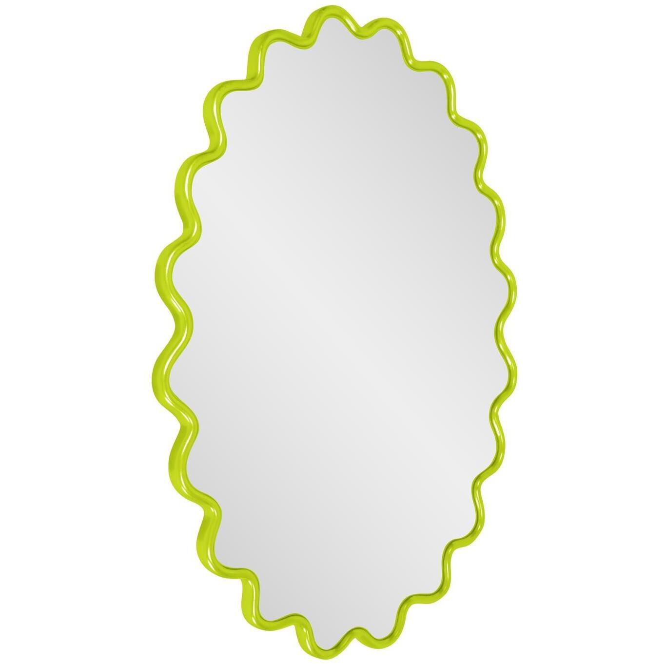 Cloud 36 X 24 inch Mint Green Mirror