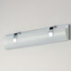 Clutch LED 22 inch Polished Chrome Bath Vanity Wall Light