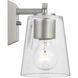 Vertex 3 Light 20.87 inch Brushed Nickel Bath Light Wall Light