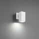 Cubix LED 6.75 inch White Outdoor Wall Light