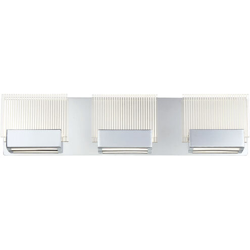 Sonic LED 22 inch Chrome Vanity Light Wall Light