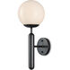 Barbican 1 Light 6.5 inch Oil Rubbed Bronze Bath Sconce Wall Light