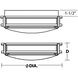 Carlisle LED 18 inch Satin Nickel Flush Mount Ceiling Light