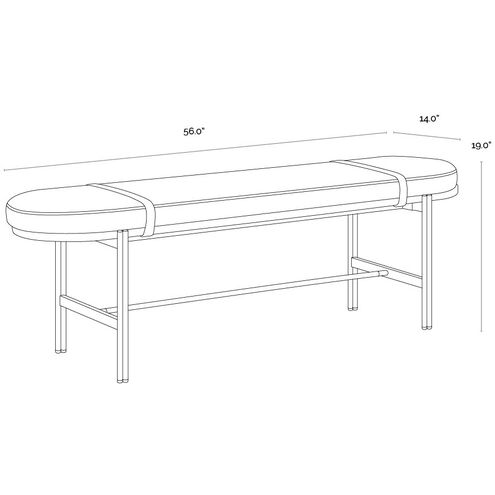 Elaine Polo Club Muslin Bench