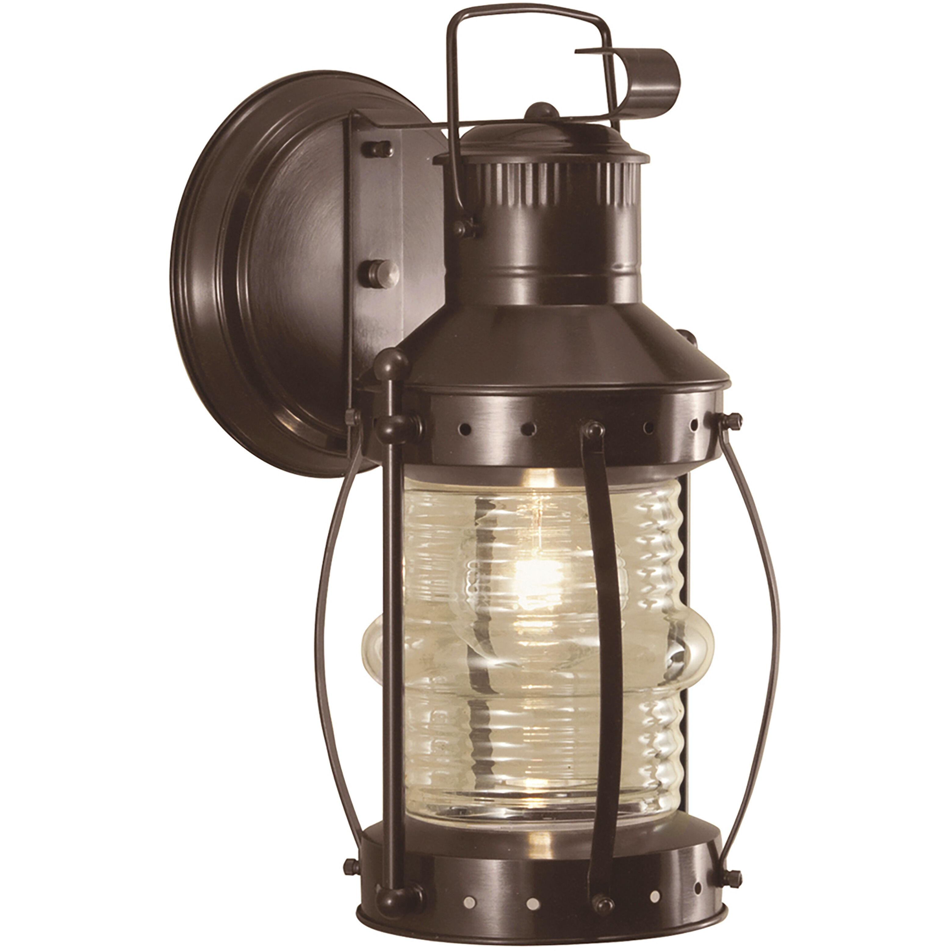 Seafarer 1 Light 20.5 inch Bronze Outdoor Wall Sconce