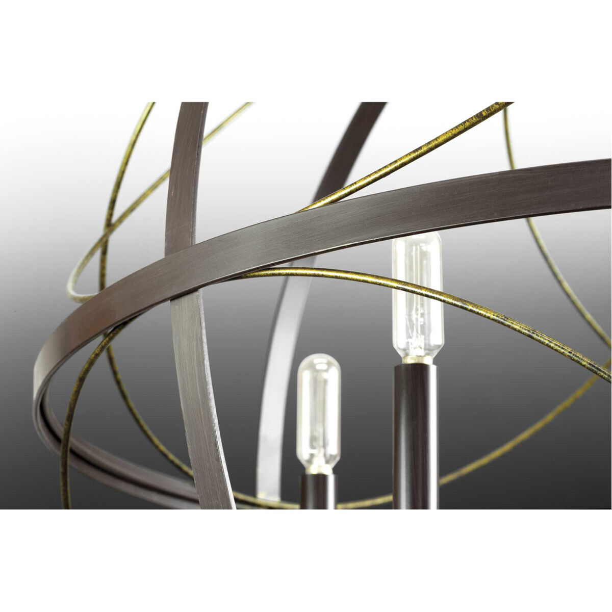 Gerald Ave 6 Light Antique Bronze Pendant Ceiling Light