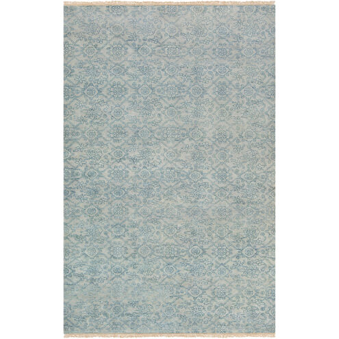 Cheshire 36 X 24 inch Blue and Gray Area Rug, Wool