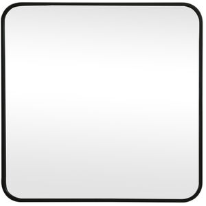 Evermore 24 X 24 inch Black Vanity Mirror