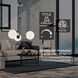 Metropolitan LED 27 inch Satin Nickel Pendant Ceiling Light