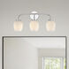 Dita LED 23 inch Polished Nickel Vanity Wall Light
