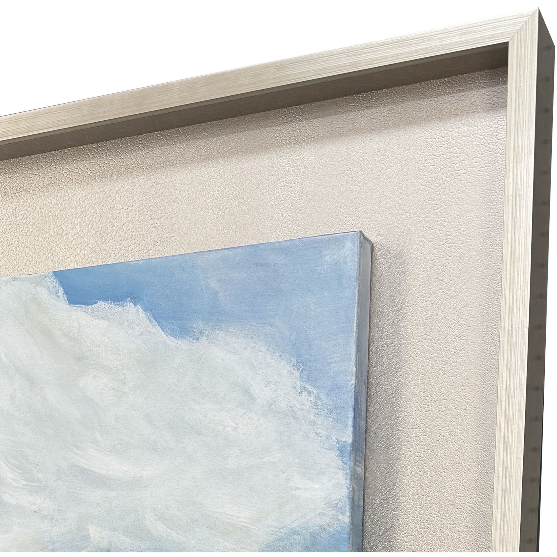 Lakeshore Green and Blue and Multi and White Canvas, The Studio