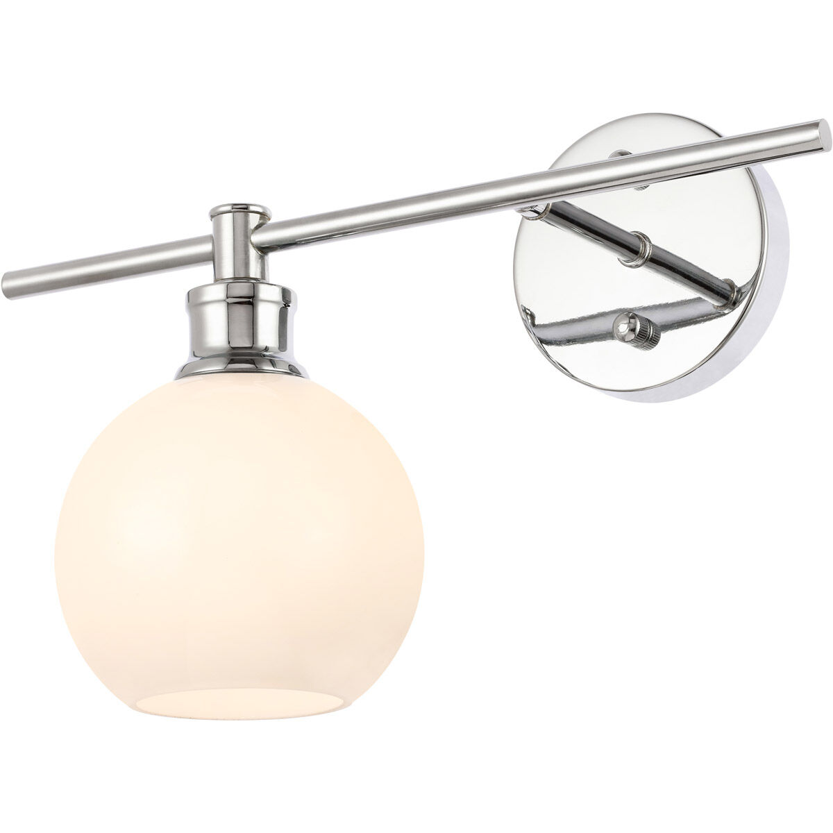 Collier 1 Light 14.7 inch Chrome Wall sconce Wall Light, Left