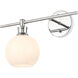 Collier 1 Light 14.7 inch Chrome Wall sconce Wall Light, Left