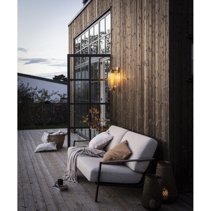 Atwater 1 Light 7 inch Vintage Brass Wall Sconce Wall Light 