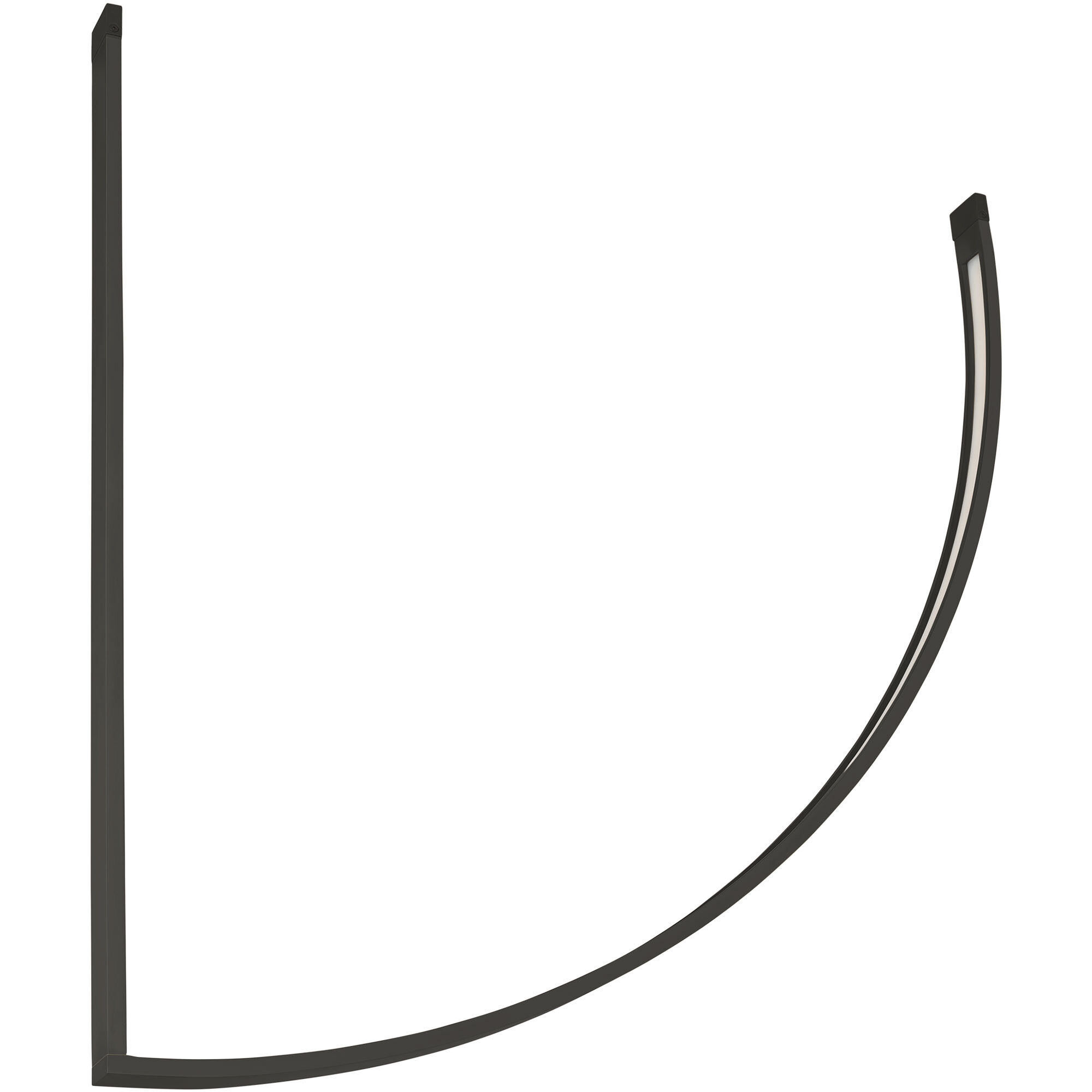 Sean Lavin Baku LED 1.3 inch Nightshade Black Chandelier Ceiling Light