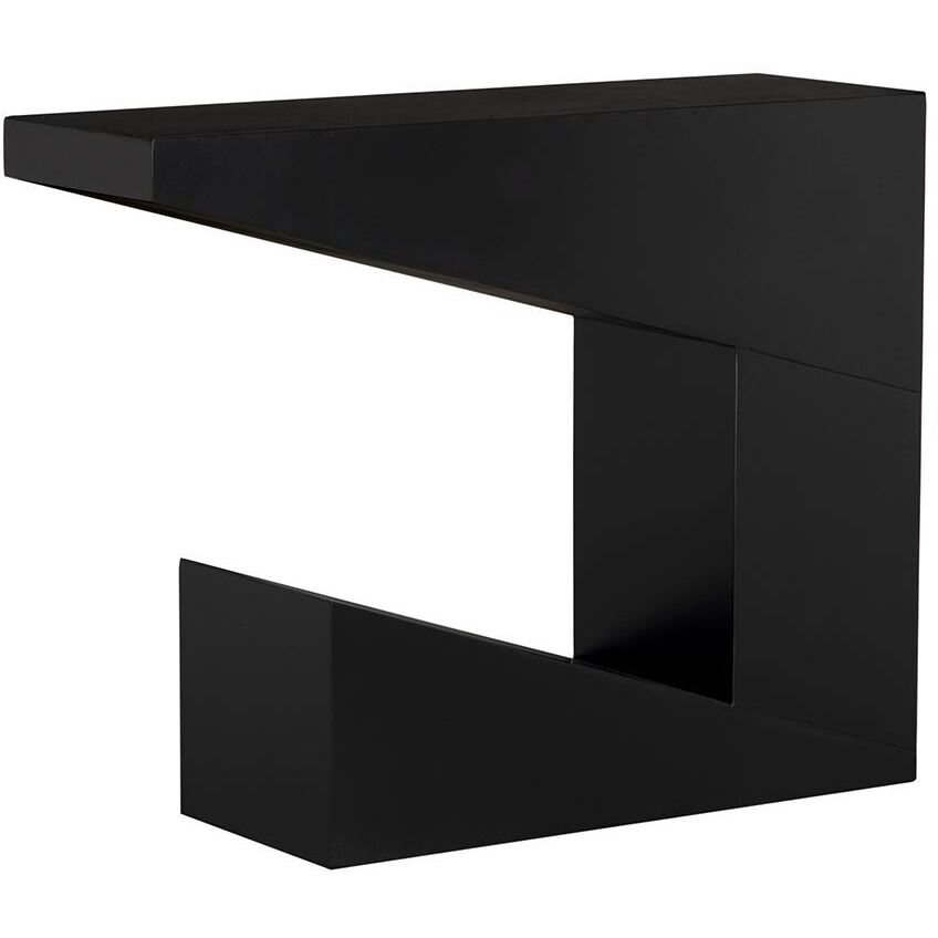 Devo 38 X 12 inch Matte Black Console