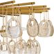 Jacqueline 12 Light 42 inch Antique Brass Chandelier Ceiling Light, Large