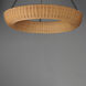 Bower 8 Light 40 inch Natural Aged Brass Ring Pendant Ceiling Light