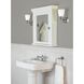 Soft Square Sconce Wall Light in Chrome, Square