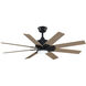 Levon Custom Natural 21.87 inch Each Fan Blades, for 52 inch blade sweep