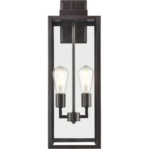 Atless 2 Light 8.00 inch Outdoor Wall Light