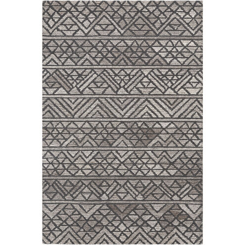 Tahoma 90 X 60 inch Camel/Charcoal/Dark Brown/White Rugs