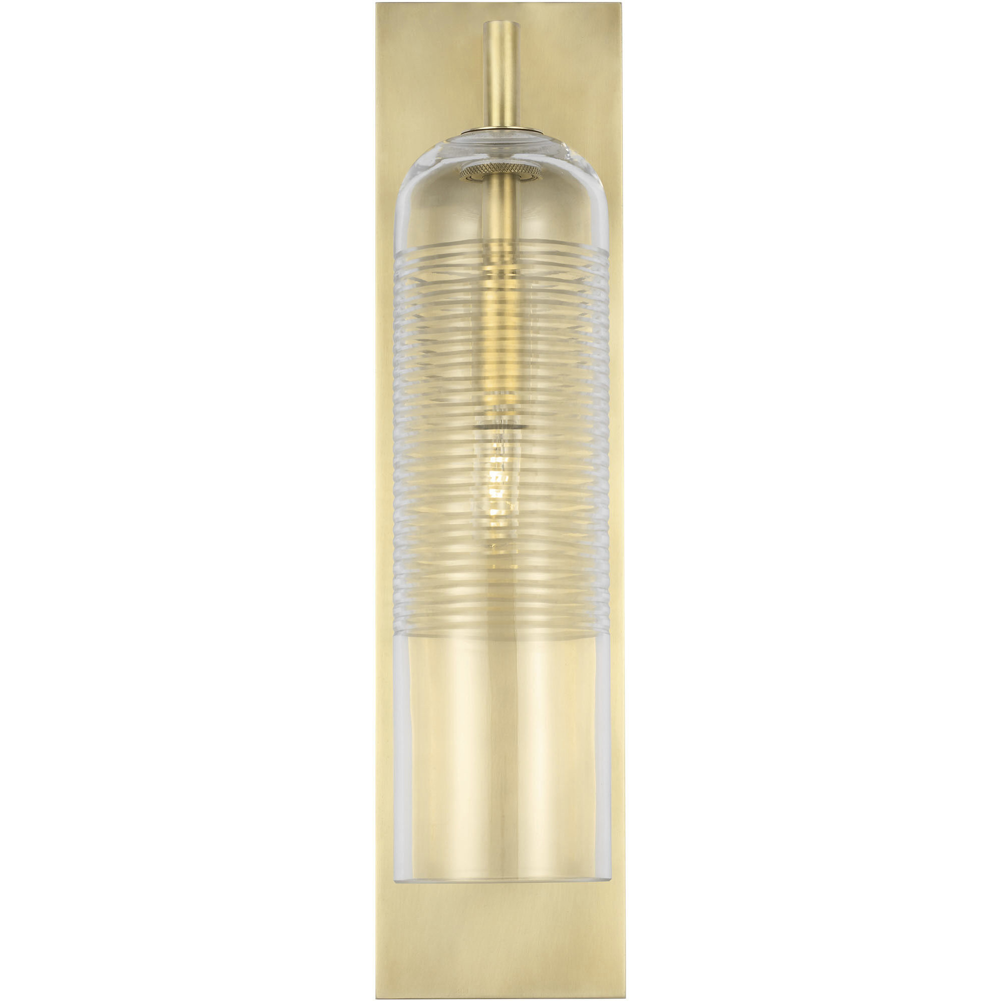 Sean Lavin Leano Sconce Wall Light in Hand-Rubbed Antique Brass