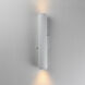 Caldera LED 20.25 inch White Outdoor Wall Mount