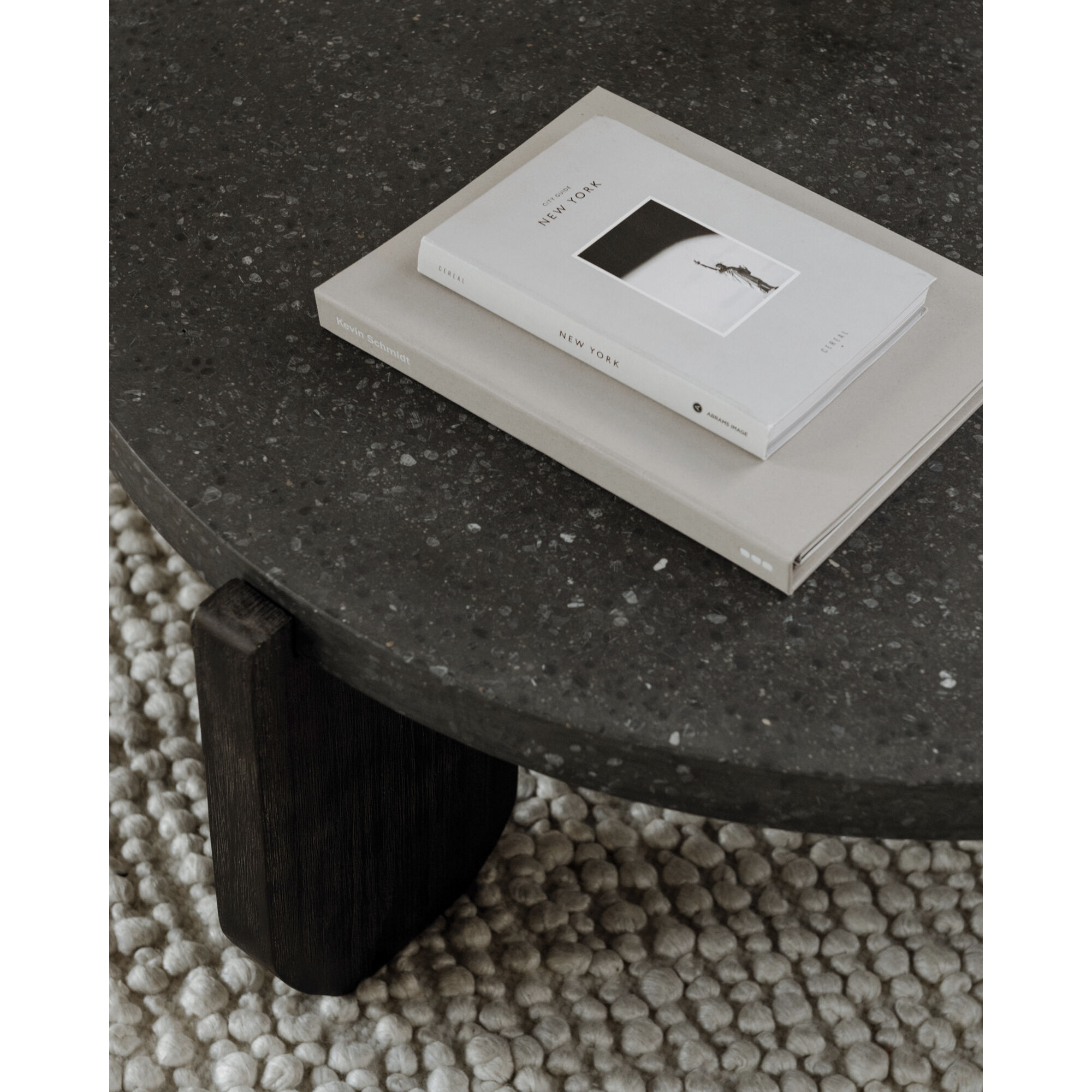 Wunder 36.5 X 36.5 inch Black Coffee Table