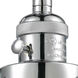 Franklin Restoration Dover 1 Light 5 inch Polished Chrome Sconce Wall Light in Matte White Glass, Franklin Restoration