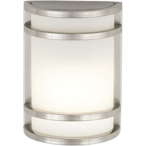 Bay View 1 Light 10 inch Brushed Stainless Steel Outdoor Pocket Lantern, Great Outdoors