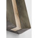 Anne-Marie Barton Austera Sconce Wall Light in Mottled Pewter