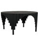 Royal Hall 56 X 56 inch Matte Black Dining Table