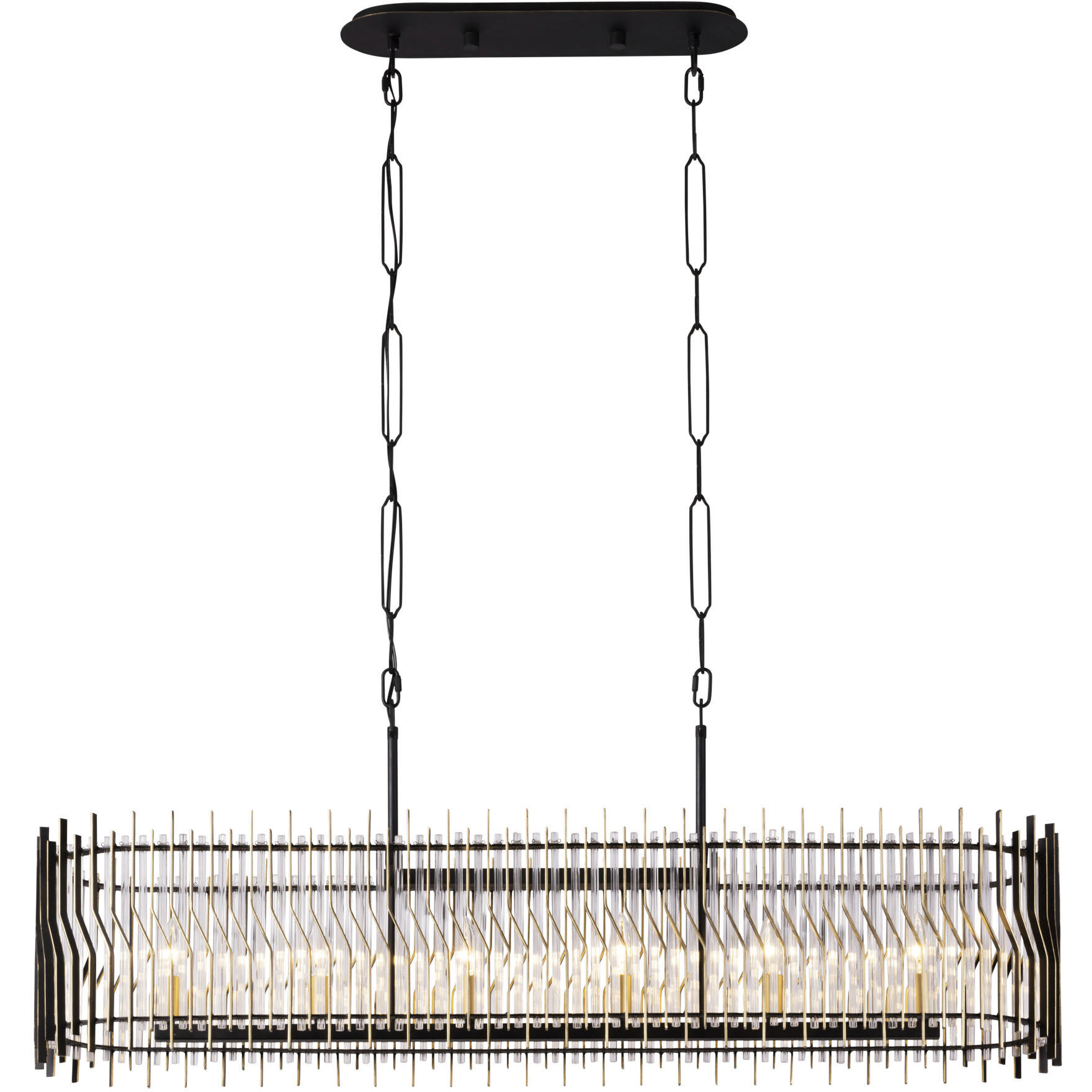 Park Row Linear Pendant Ceiling Light, Smithsonian Collaboration