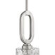 Collins 1 Light 5.13 inch Brushed Polished Nickel Mini Pendant Ceiling Light