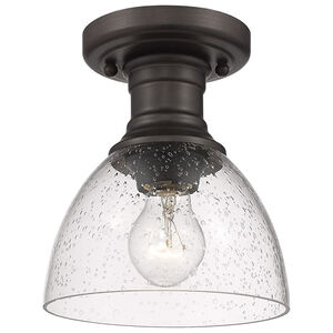 Hines 1 Light 6.88 inch Semi-Flush Mount