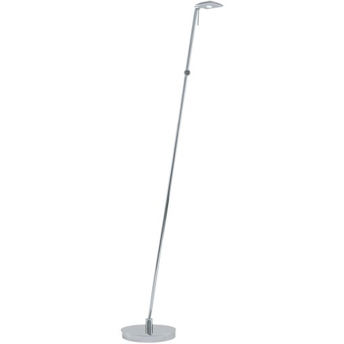 George's Reading Room 50 inch 8.00 watt Chrome Floor Lamp Portable Light, Pharmacy
