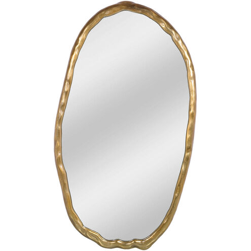 Foundry 50 X 28 inch Gold Mirror, Oval